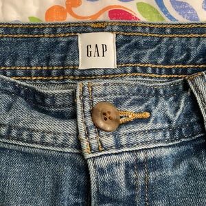 Gap - High Waisted Ankle Length Wide Leg Jeans